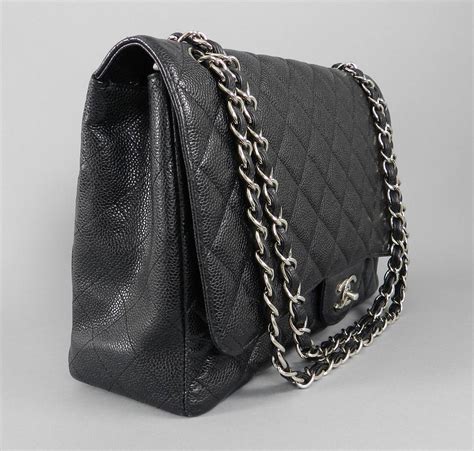 chanel black bag silver|chanel bags silver hardware.